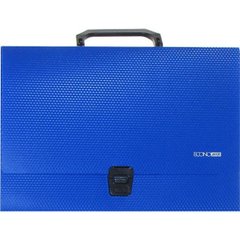 Портфель на застібці Economix E31607-02 А4 пластиковий синій
