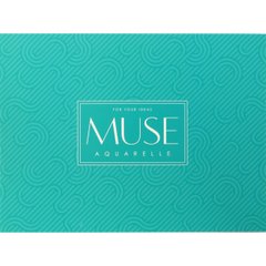 Альбом для аквар. склейка 15арк. A5+ "Muse" Aquarelle №PB-GB-015-038/Школярик/(88)