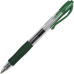 Ручка гелева автоматична Pilot 0,5 мм зелена BL-G2-5-G G-2