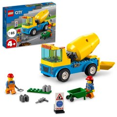 Конструктор "LEGO" City Вантажівка-бенотозмішувач 4+ №60325
