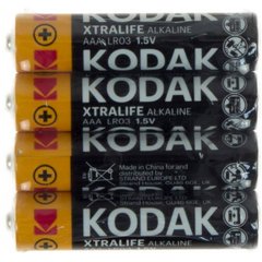 Батарейки Kodak Xtra Life LR-03/плівка 4шт