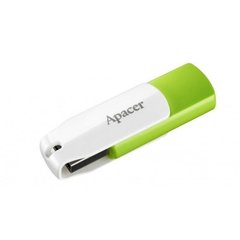 Флеш-пам`ять 32GB "Apacer" AH335 USB2.0 green/white №4354