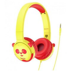 Навушники дитячі HOCO W31 (stereo гарнітура) yellow+мікрофон