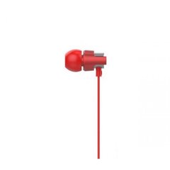 Навушники вакуумні металеві Celebrat C8 (гарнітура) red і mic
