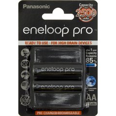 Акумулятори Panasonic Eneloop Ni-Mh (R-06,2500mAh)/блістер 2шт (BK-3HCDE/2BE)