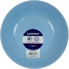 Тарілка супна скло "Luminarc.Diwali Light Blue" 20см №P2021/27531(6)(24)