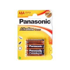 Батарейки Panasonic Alkaline Power LR-06 / блістер 4 шт (12) (60)