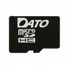 Карта пам`яті 4Gb Micro-SDHC Dato class4 №0155