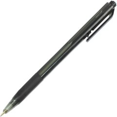 Ручка кулькова автоматична "Radius" Tri Click 0,7 мм, тонована упаковка чорна (50) (500) (2000) №8262