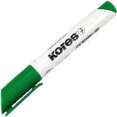 Маркер "Kores" 1-3 мм для дошки зелений (12) №K20835