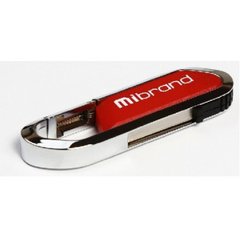 Флеш-пам`ять 32GB "Mibrand" Aligator USB2.0 dark red №0228