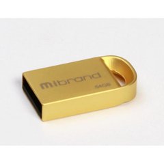 Флеш-пам`ять 64GB "Mibrand" Lynx USB2.0 gold №0913
