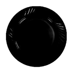 Тарілка десерт. склокерам. "чорна" 7" №30357/S&T/(6)(72)