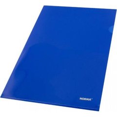 Папка-куточок Norma А4 поліпропілен синій 5024/03010456