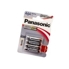 Батарейки Panasonic Everyday Power LR-03 / блистер 4 шт (12) (60)