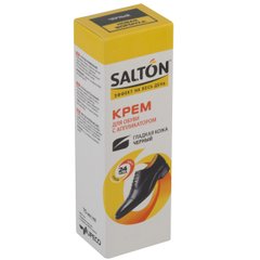 Крем "Salton" для взуття с норковим маслом, чорний (туба 75 мл) №0044 / 4975/18