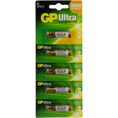 Батарейки GP Ultra 24AU-UR5 LR-03/блістер 5шт