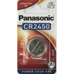 Батарейка Panasonic CR2450/1bl 3V lithium(12)