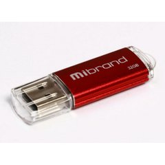 Флеш-пам`ять 32GB "Mibrand" Cougar USB2.0 red №0464