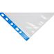 Файл А4+ "Optima" №O35108-02 40мкм гладкий,з синьою стрічкою(100шт/пач.)