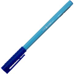 Ручка кулькова масляна "Optima" O15687 Hype 0,7 мм синя,корпус блакитний