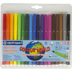 Фломастери Centropen Color World 7550/18 18 кольорів