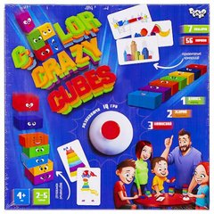 Гра "Color Crazy Cubes" №CCC-02-01U/DankoToys/(10)