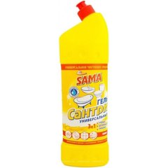 Миючий унів. чист. гель "Sama Сантрі" 1л Лимон №5939(12)