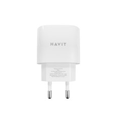 Зарядний пристрій Havit №HV-UC1016 USB швидка зарядка 3.0, white