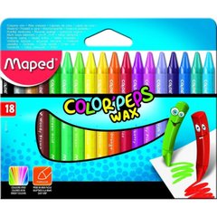Крейда воскова "Maped" Color Peps Wax Crayons №861012 18шт(12)