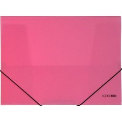 Папка на гумці для документів Economix E31633-09 А4 пластикова рожева