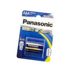 Батарейки Panasonic Evolta LR-03 / блістер 2 шт (12) (60)