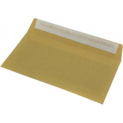 Конверт поштовий E65/DL (0+0) скл крафт №2260(100)
