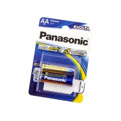 Батарейки Panasonic Evolta LR-06 / блістер 2 шт (12) (60)