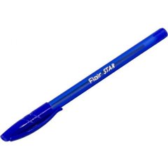 Ручка кулькова "Flair" Star 1 мм синя (50) № 1104