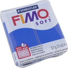 Пластика Fimo Soft 57г синя 8020-37/9577