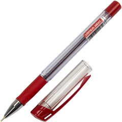 Ручка кулькова масляна "Hiper" HO-175 Next 0,7 мм червона