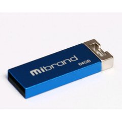 Флеш-пам`ять 64GB "Mibrand" Сhameleon USB2.0 blue №1538
