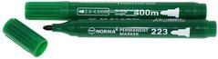 Маркер "Norma" №223-04N коло. Permanent 2,5-4,5 мм зелений(12)