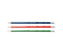 Олівець графітний "Buromax" № 8501HB з гумкою(100)