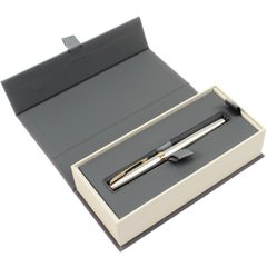 Ручка чорнильна "Parker Sonnet 17 Stainless Steel" позолочене перо №84111