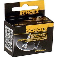 Кнопки Scholz 50 шт. нікельовані 4831/04110040