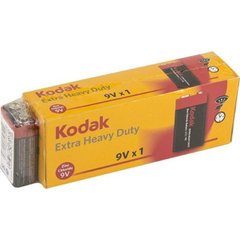Батарейка Kodak 6F22/1 shrink Extra Heavy Duty крона