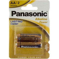 Батарейки Panasonic Alkaline Power LR-06/блістер 2шт