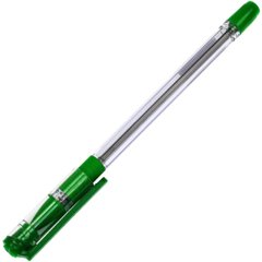 Ручка кулькова масляна "Hiper" Fine Tip 0,7 мм зелена (10) (100) (250) (1000) №HO-111