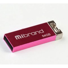 Флеш-пам`ять 64GB "Mibrand" Сhameleon USB2.0 pink №1620