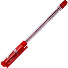 Ручка кулькова масляна "Hiper" Fine Tip 0,7 мм червона (10) (100) (1000) №HO-111
