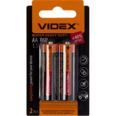 Батарейки Videx R-06/мініблістер 2шт (20)(600)