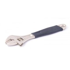 Ключ розвідний Master Tool 250мм з гумовою ручкою №76-0123