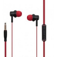 Навушники вакуумні Celebrat V2 (гарнітура) red+мікрофон